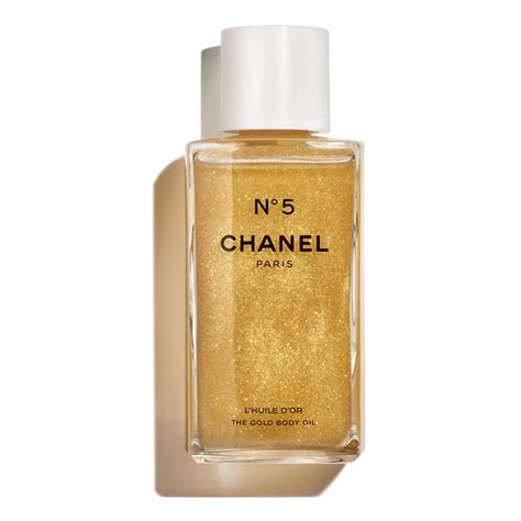 chanel n5 l'huile corps body oil|Chanel body oil gold.